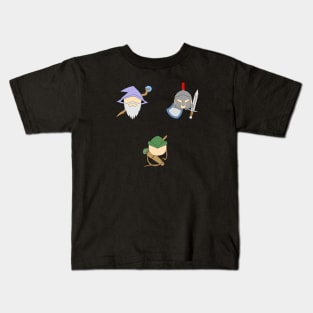 Wizard Knight Archer Kids T-Shirt